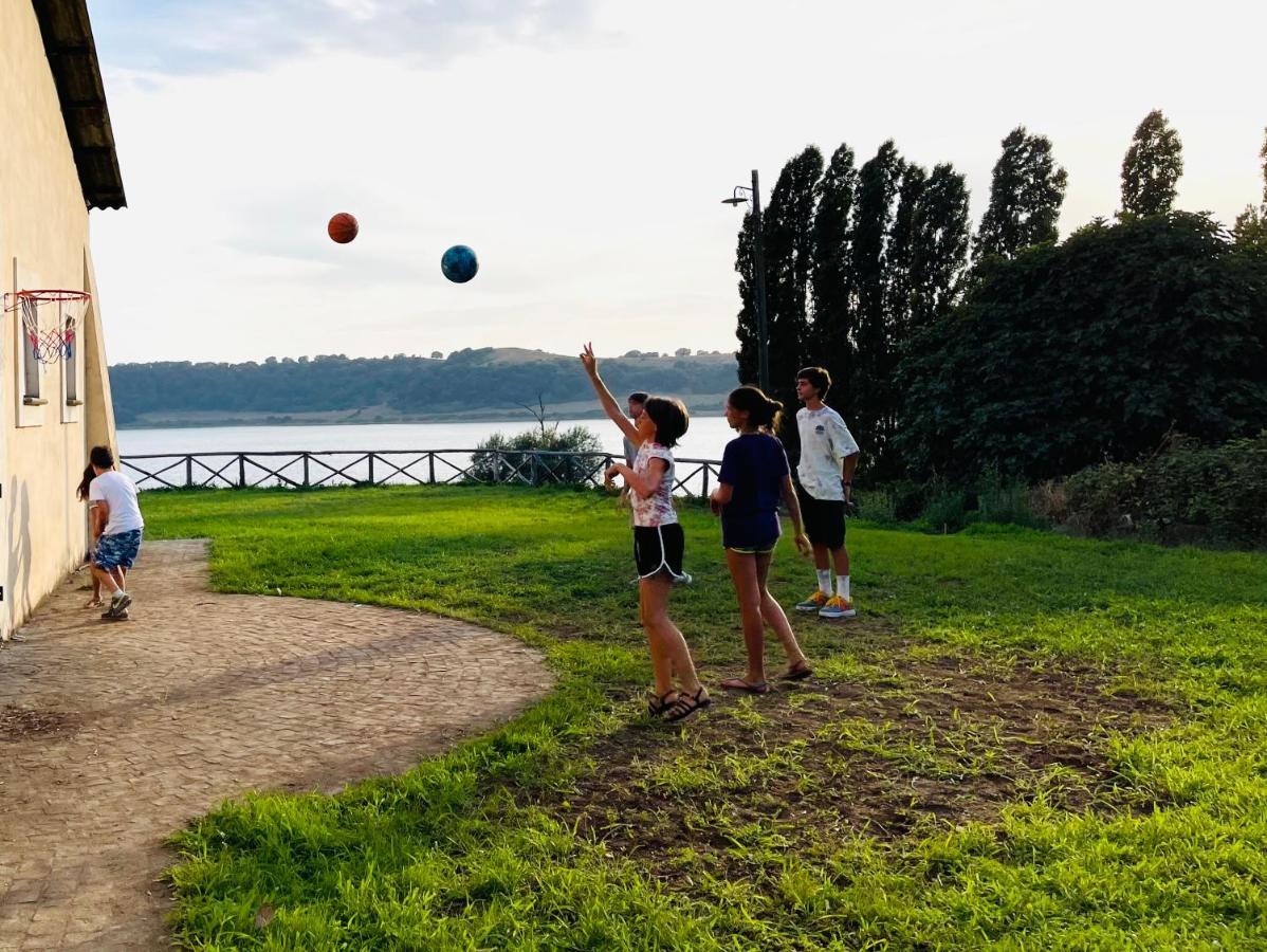 Agriturismo Potrero Grande Sul Lago Di Martignano Con Spiaggia Campagnano Di Roma Exteriör bild